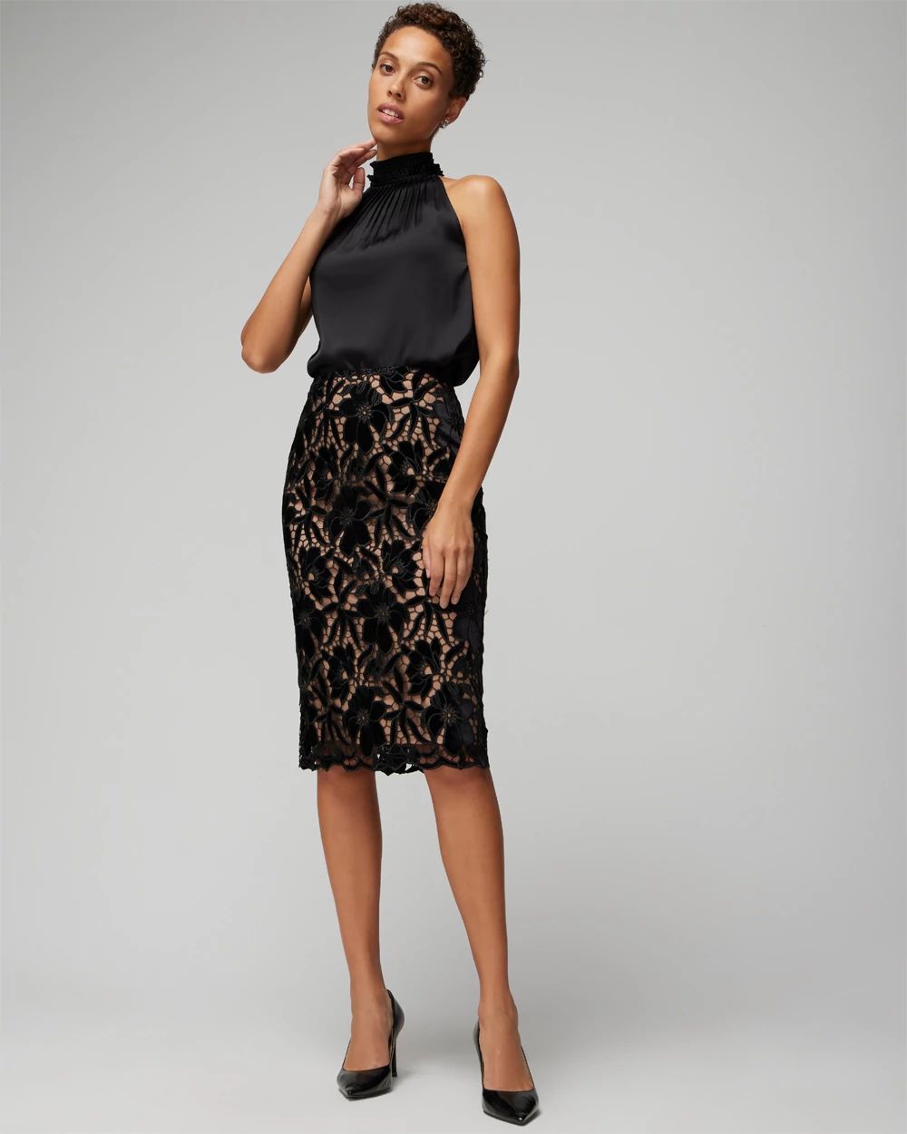 Next lace pencil deals skirt dress